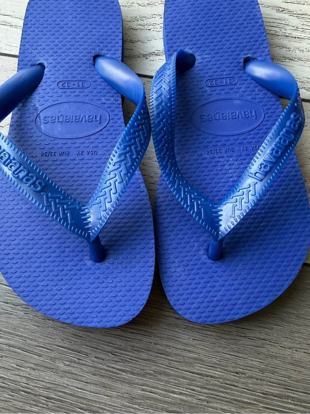 Havaianas Kids Classic Flip Flops - Blue size 2